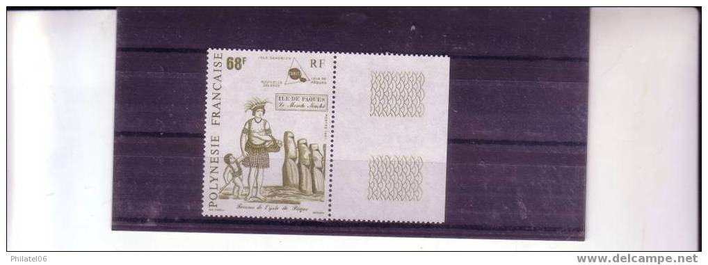 RARE TIMBRE DE POLYNESIE  COTE:67 EUROS - Unused Stamps
