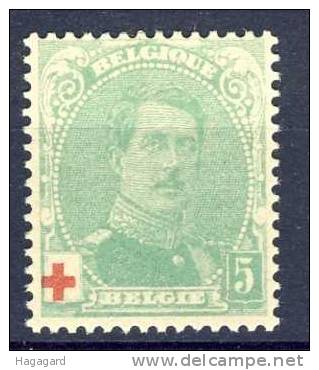 #Belgium 1914. Red Cross. Michel 107. MH(*) - 1914-1915 Rode Kruis