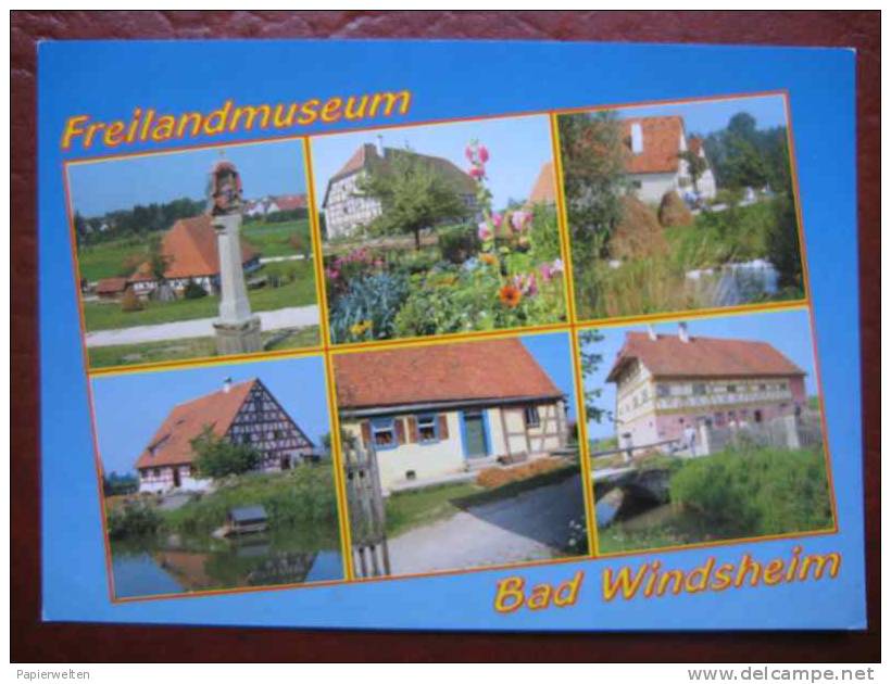 Bad Windsheim - Mehrbildkarte Freilandmuseum - Bad Windsheim