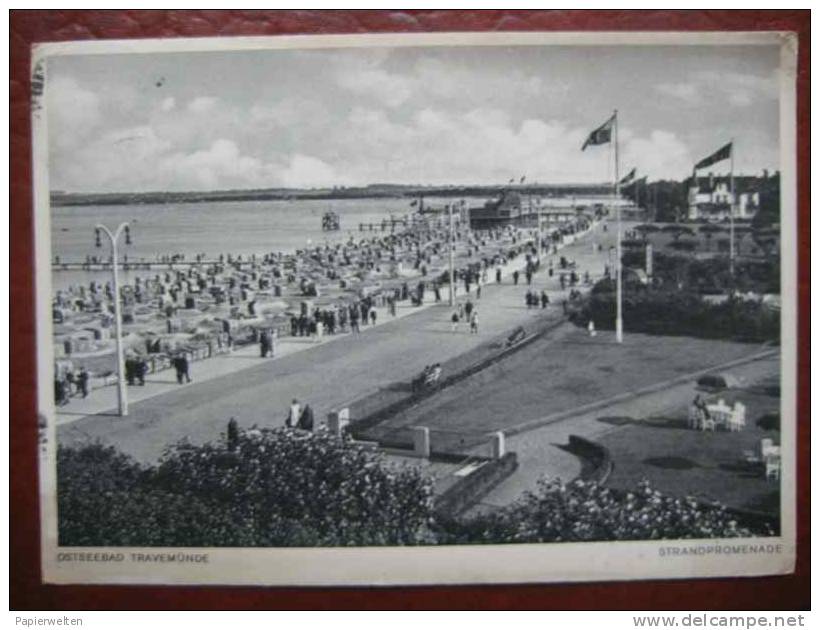 Travemünde - Strandpromenade - Lübeck-Travemünde