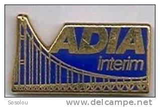 Adia Interim, Le Logo Avec Le Pont - Administración