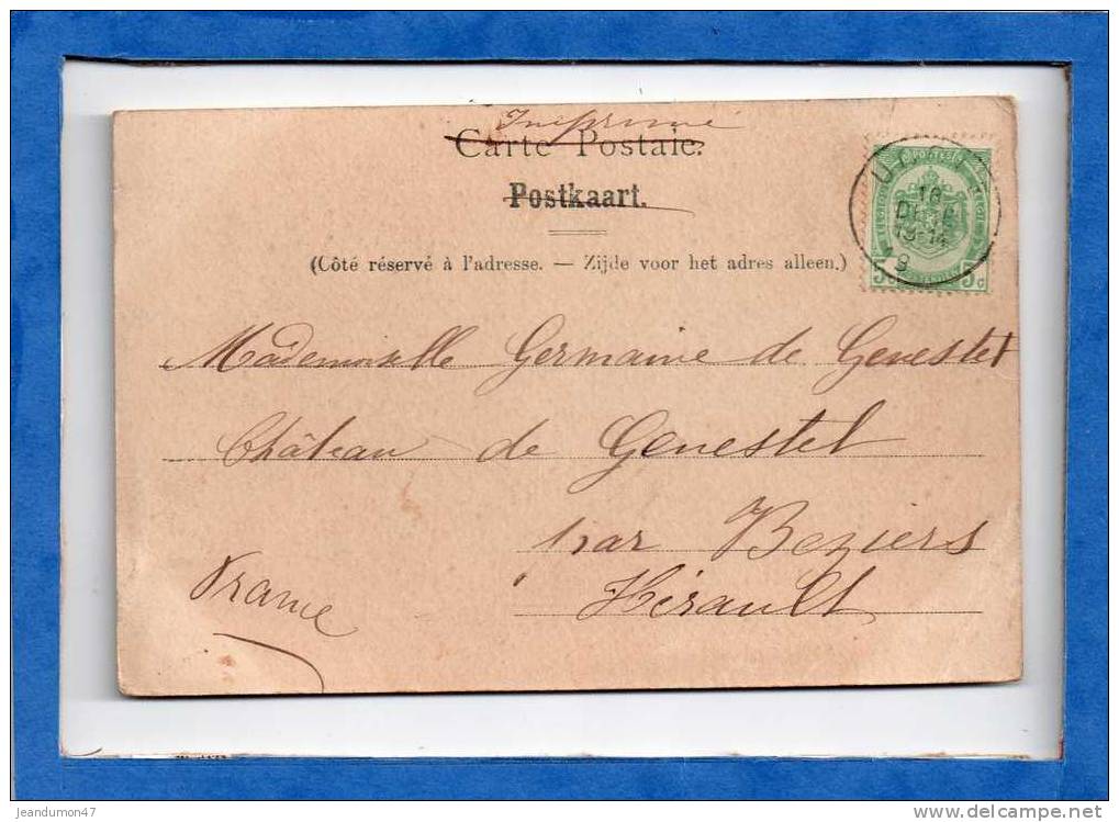 TYPE PRECURSEUR - UCCLE. - . LE PUITS DU CHAT A UCCLE. ED NELS SERIE 11 N° 58. POSTEE EN  1900 - Uccle - Ukkel