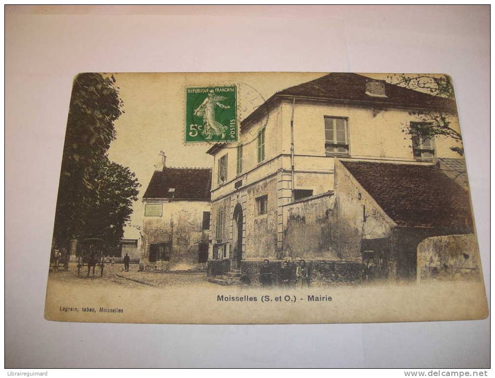 2 Qg - CPA - MOISSELLES - Mairie - [95] Val D´Oise - Moisselles