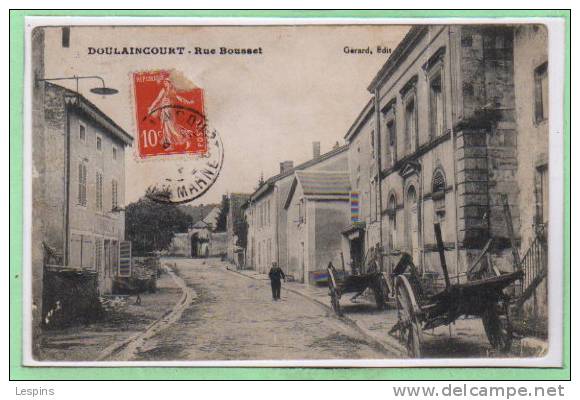 52 - DOULAINCOURT --  Rue Bousset - Doulaincourt