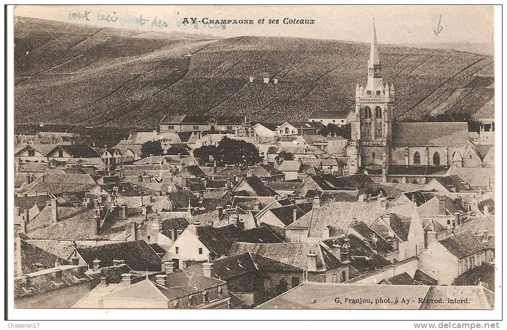 51 -   AY - CHAMPAGNE  Et Ses Coteaux - Ay En Champagne