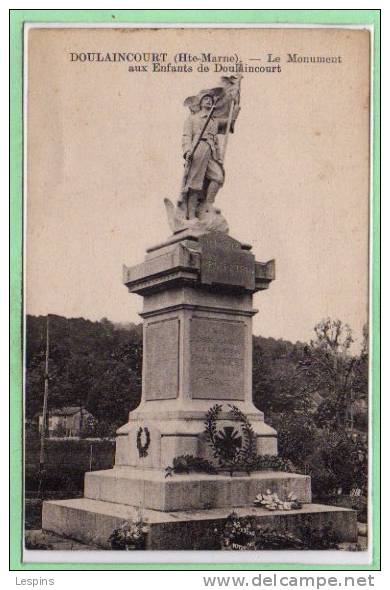 52 - DOULAINCOURT -- Le Monument Aux Enfants ... - Doulaincourt