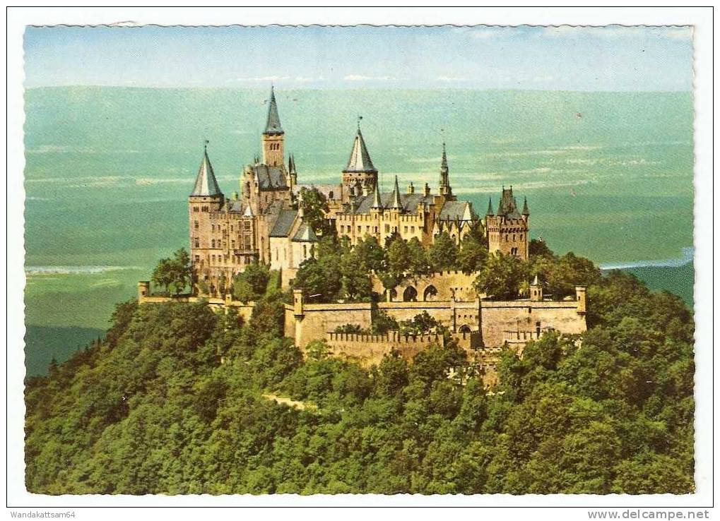 AK Hechingen Burg Hohenzollern 855 M 27.1.67 7450 HECHINGEN Nach 5810 WITTEN - Hechingen