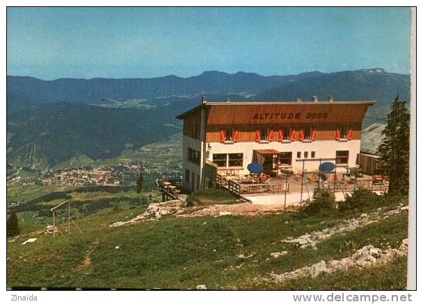 CARTE POSTALE DE VILLARD DE LANS - CHALET HOTEL DE LA COTE 2000 - Villard-de-Lans