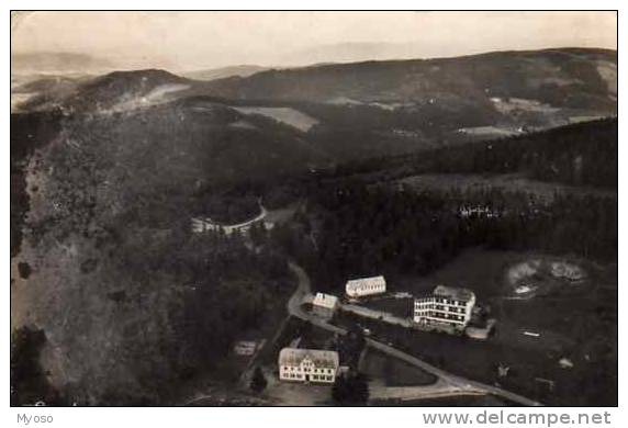 68 ORBEY Le Lac Blanc Alt 1100m Vue Panoramique Aerienne Et Restaurant Du Lac Blanc - Orbey