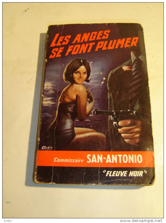 ROMAN POLICIER / SAN ANTONIO N° 123 DE 1965 LES ANGES SE FONT PLUMER  /  BEL  ETAT - San Antonio