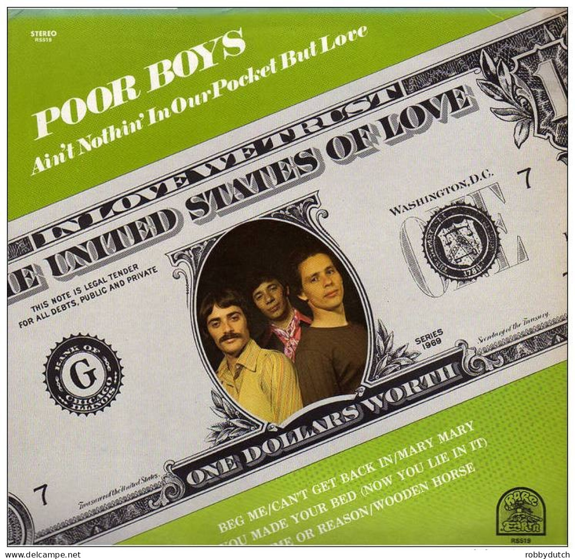 * LP *  POOR BOYS - AIN'T NOTHIN' IN OUR POCKET BUT LOVE (USA 1970 Ex-!!!) - Soul - R&B