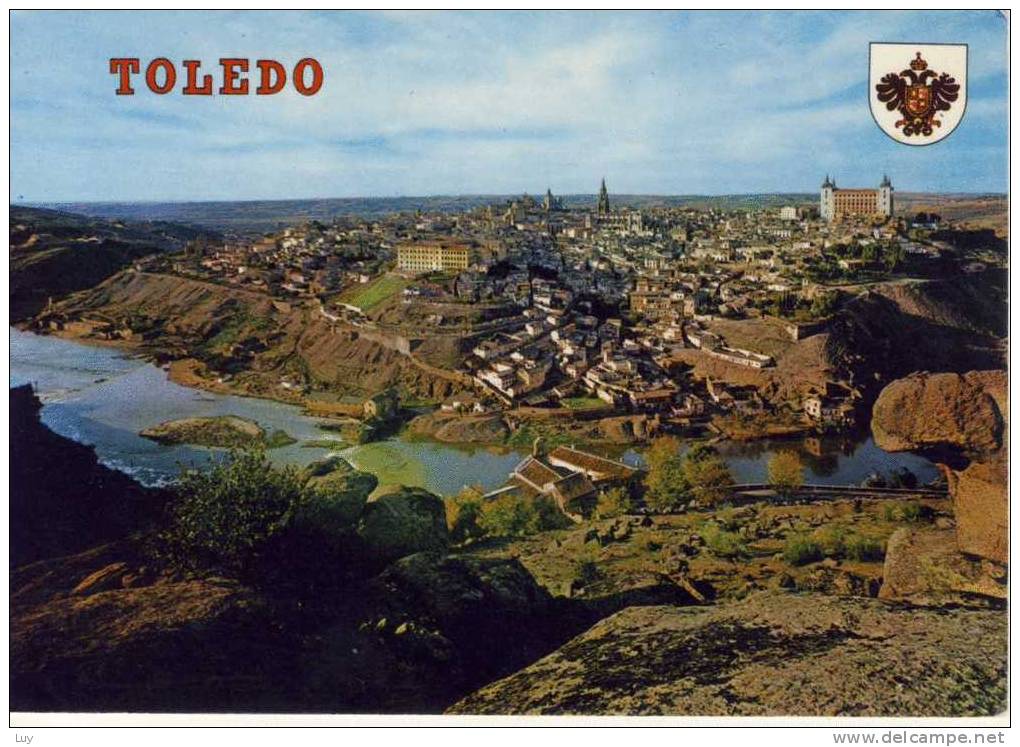 Spain, TOLEDO - Vista General. Vue Generale. Gerneral View - Toledo