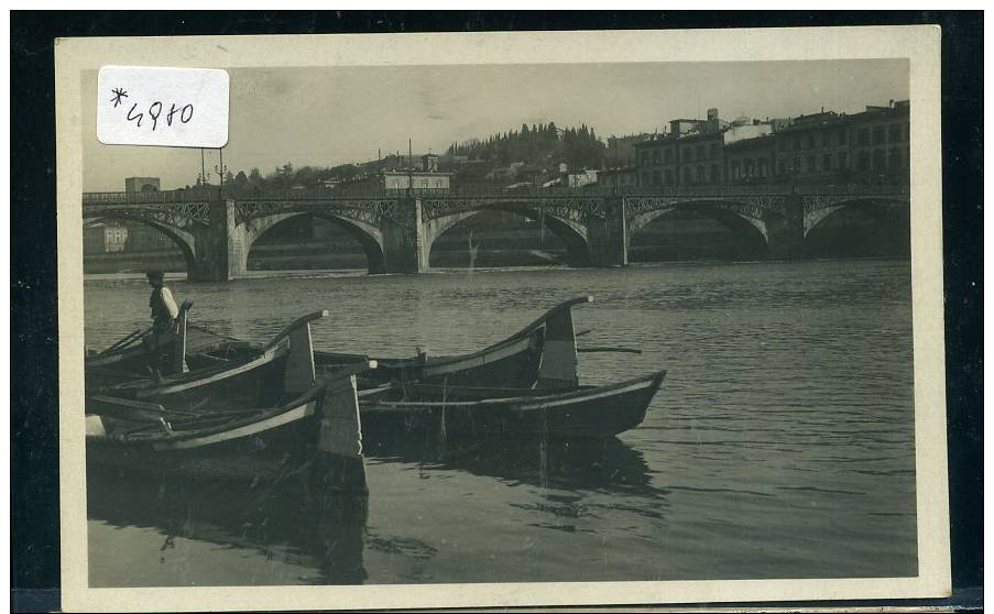 FIRENZE   ARNO PONTE ALLE GRAZIE - Firenze