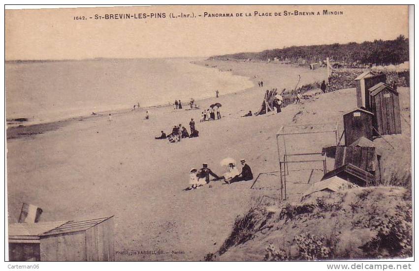 44 - Saint-Brévin Les Pins - Panorama De La Plage De Saint-Brevin à Mindin - Saint-Brevin-les-Pins