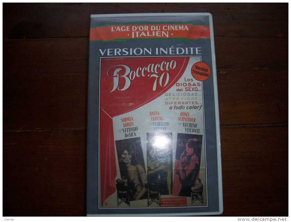 BOCCACCIO  70    L´AGE D´OR DU CINEMA ITALIEN EN VERSION FRANCAISE - Classiques