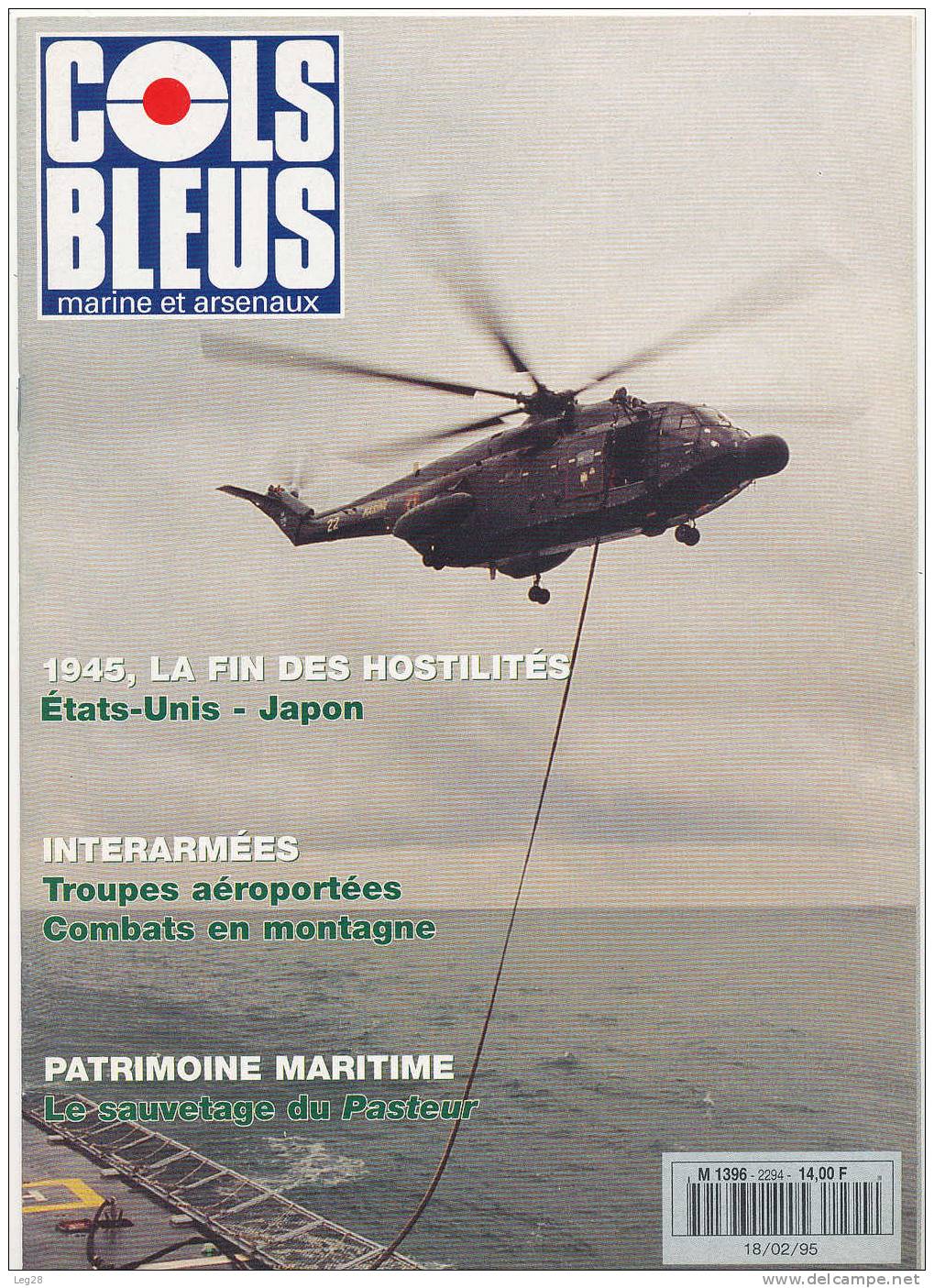 COLS  BLEUS  N° 2294 - Français