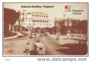 # SINGAPORE 23SIGB Old Singapore - Fullerton Building 10 Landis&gyr  Tres Bon Etat - Singapur