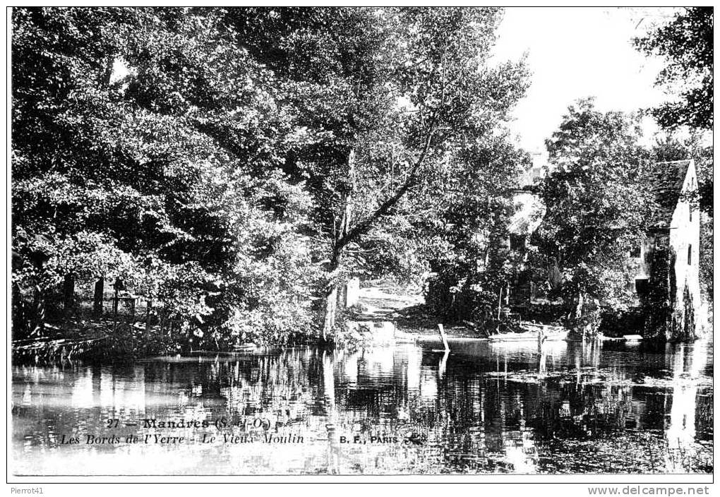 MANDRES LES ROSES - Les Bords De L'Yerre - Le Vieux Moulin - Mandres Les Roses