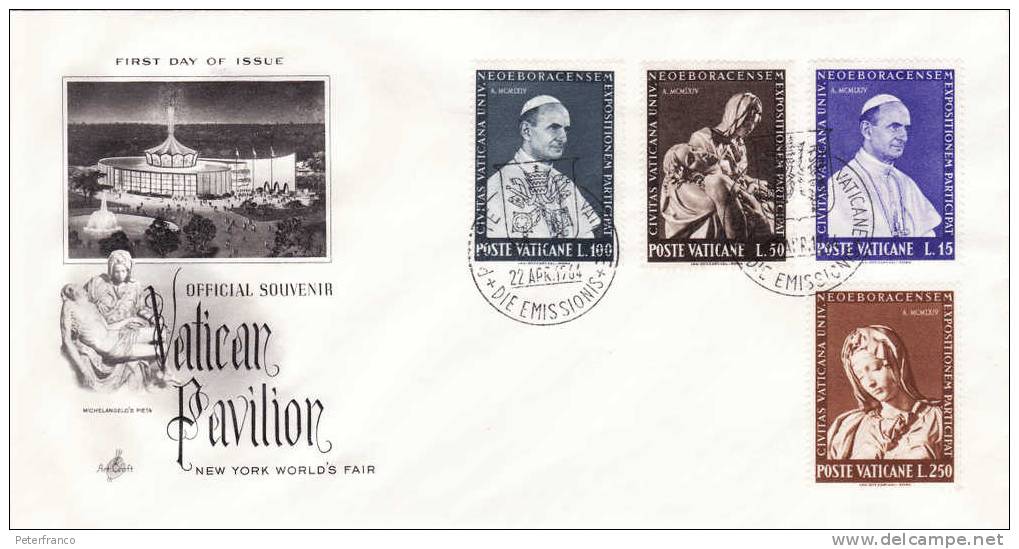 1964 - Expo Universale Di New York FDC - Other & Unclassified