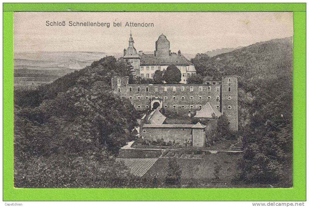 SCHLOSS  SCHNELLENBERG BEI ATTENDORN - Carte Vierge - Attendorn