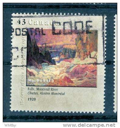 1995 43 Cent Group Of Seven, Montreal River Falls Issue #1560c - Oblitérés