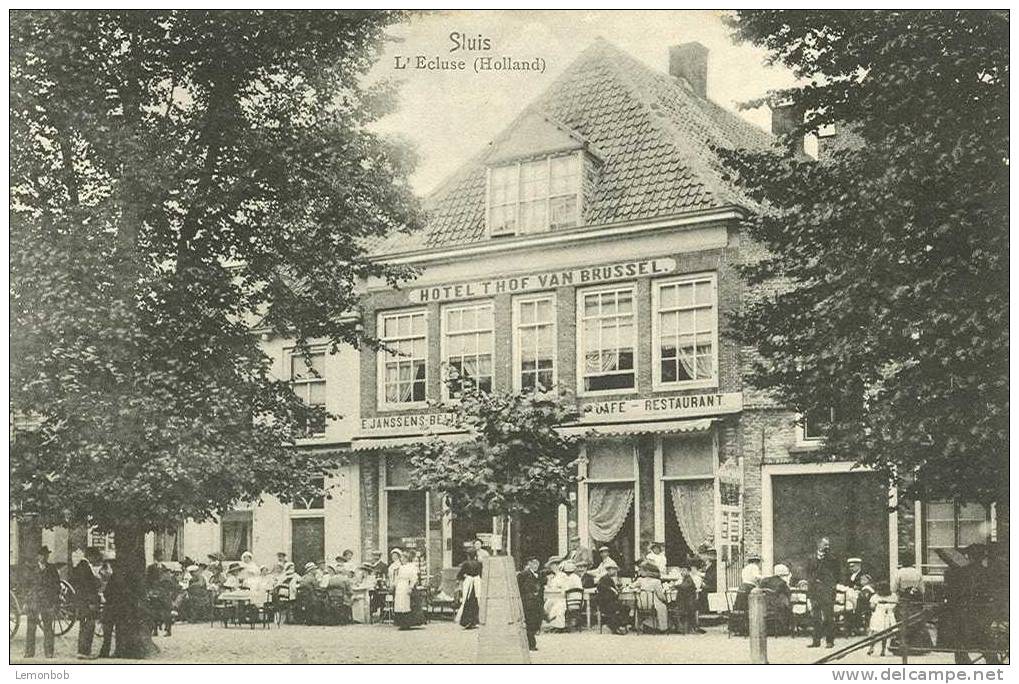 Netherlands Nederland - Holland - Sluis L'Ecluse Old Postcard [P562] - Sluis