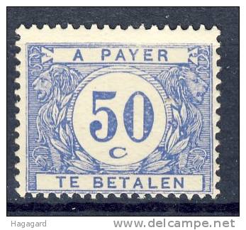 #Belgium Postal Due 1923. Michel 28a . MH(*) - Stamps