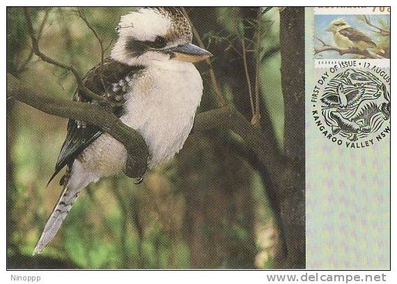 Australia-1993 Australian Wildlife 70c  Kookaburra Maximum Card - Other & Unclassified