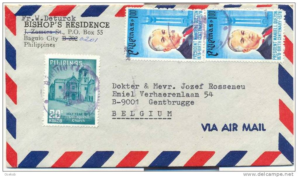 FILIPIJNEN  Postzegels Op Enveloppe - Air Mail 1979 - Altri - Asia