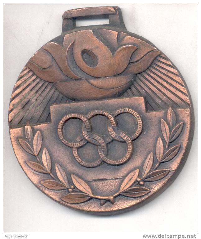 VOLEIBOL VOLLEYBALL PALLAVOLO VOLLEY-BALL CLUB FERRO CARRIL OESTE ARGENTINA CAMPEON 1982 MEDALLA MEDAL CUAC - Other & Unclassified