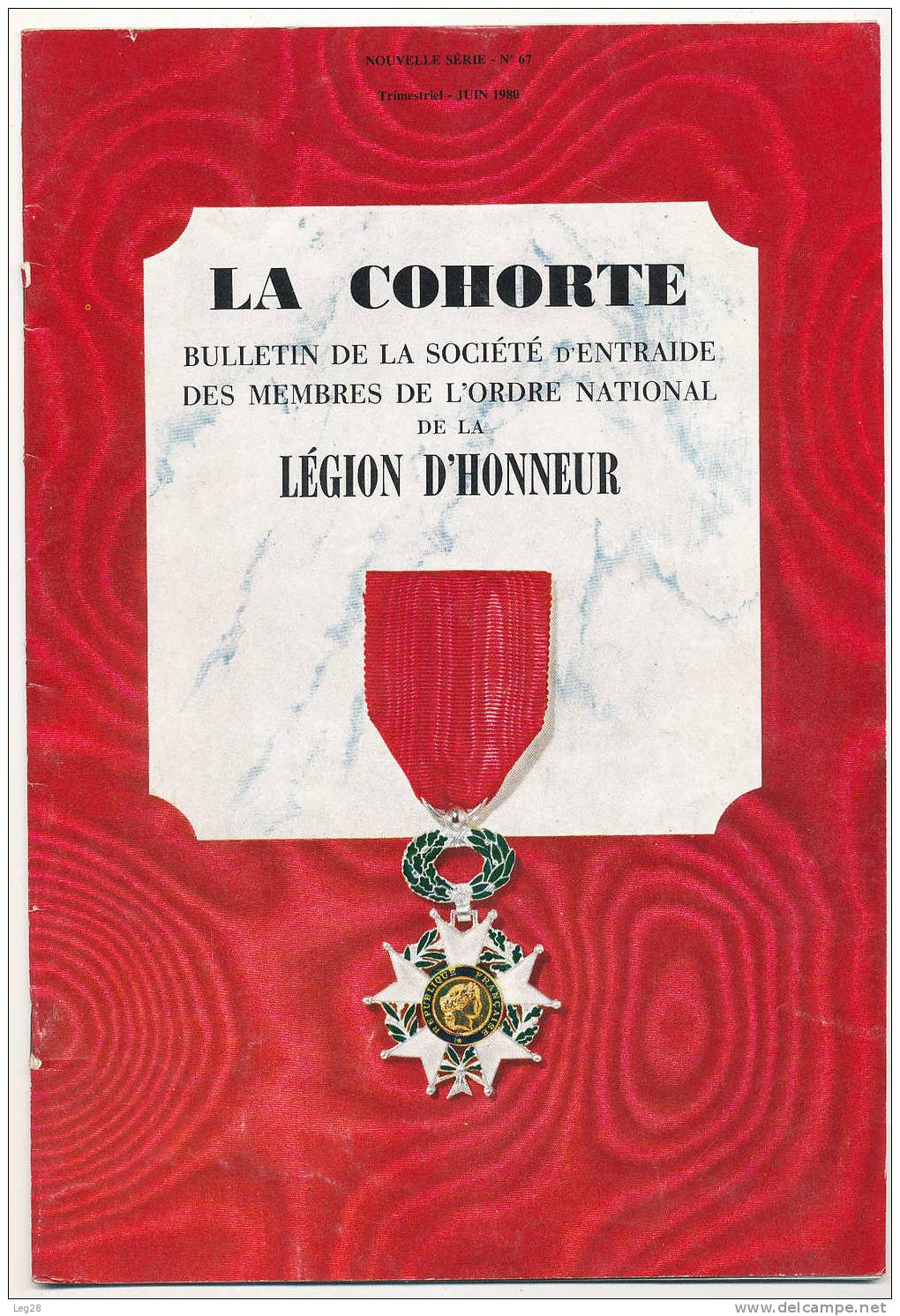 LA  COHORTE  N° 67 - French