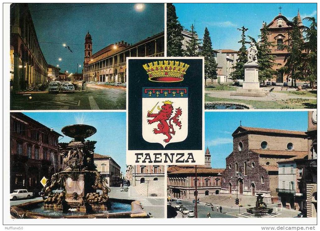 Italia 1973. Cartolina Di FAENZA  -  Vedute. - Faenza