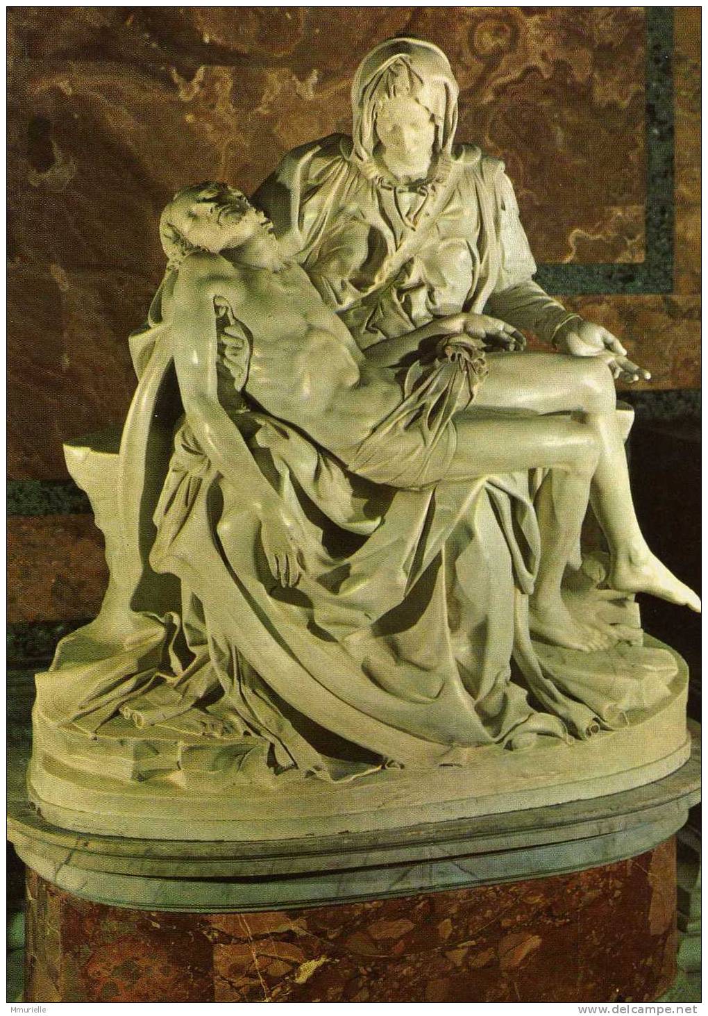 ROME-La Pieta De Michel Angelo Dans La Basilique Saint Pierre-MB - Musées