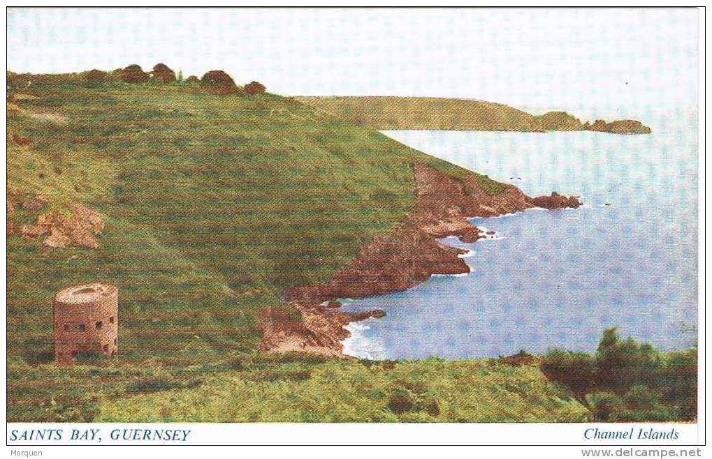 Postal GUERNESEY. Saints Bay - Guernsey