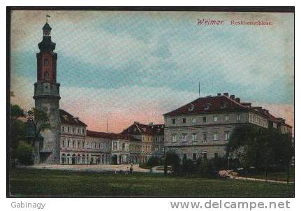 *GERMANY - W007 - WEIMAR - RESIDENZSCHLOSS - Weimar