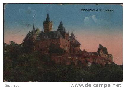 *GERMANY - W025 - WERNIGERODE - SCHLOSS - Wernigerode