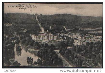 *GERMANY - W028 - WILHELMSHÖHE - PANORAMA - KASSEL - 1906 - Kassel