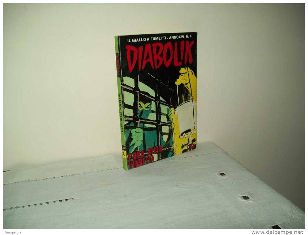 Diabolik (Astorina 1977) Anno XVI° N. 4 - Diabolik