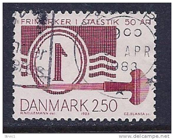 Denmark, Scott 737 Used Stamp Anniversary, 1983 - Used Stamps