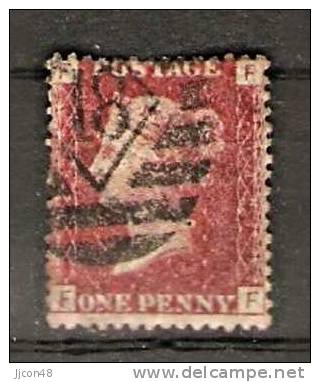 Great Britain 1858-70  QV  1d  (o)  F-F, Plate 142 - Used Stamps