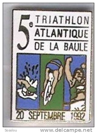 5eme Triathlon De La Baule  20 Septembre 1992 - Atletica