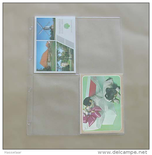 100 Inlegbladen Voor 4 Semi- Moderne Postkaarten - Unclassified