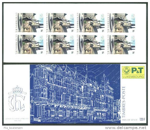 LUXEMBOURG : 04-03-1996 (**) MNH  Booklet - Grand Duchesse Charlotte 1896-1985. - Markenheftchen