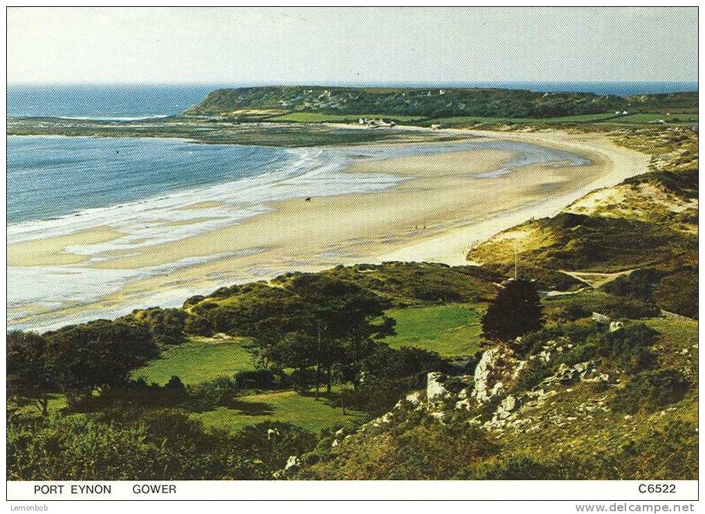 Britain - United Kingdom - Port Eynon, Gower - Postcard [P596] - Glamorgan