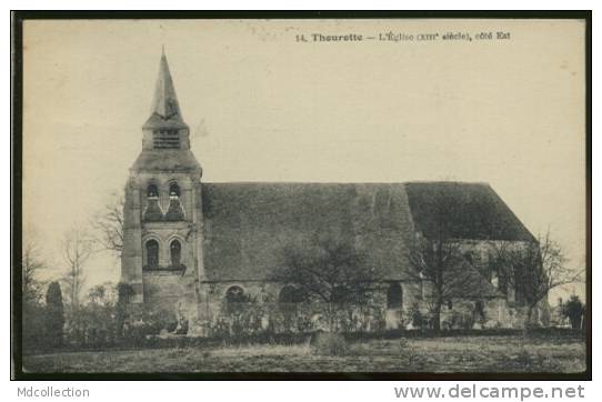 60 THOUROTTE / L' église XIIIe Siècle, Côté Est / - Thourotte