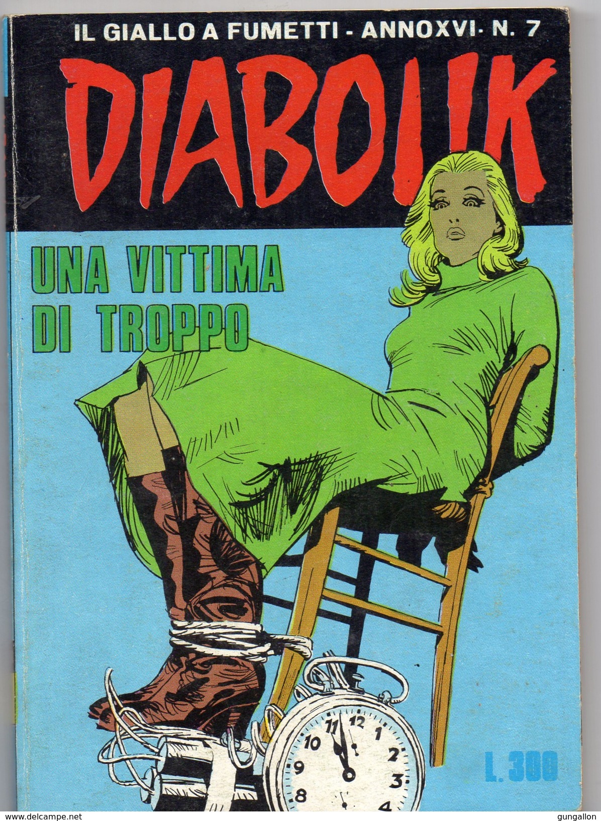 Diabolik (Astorina 1977) Anno XVI° N. 7 - Diabolik