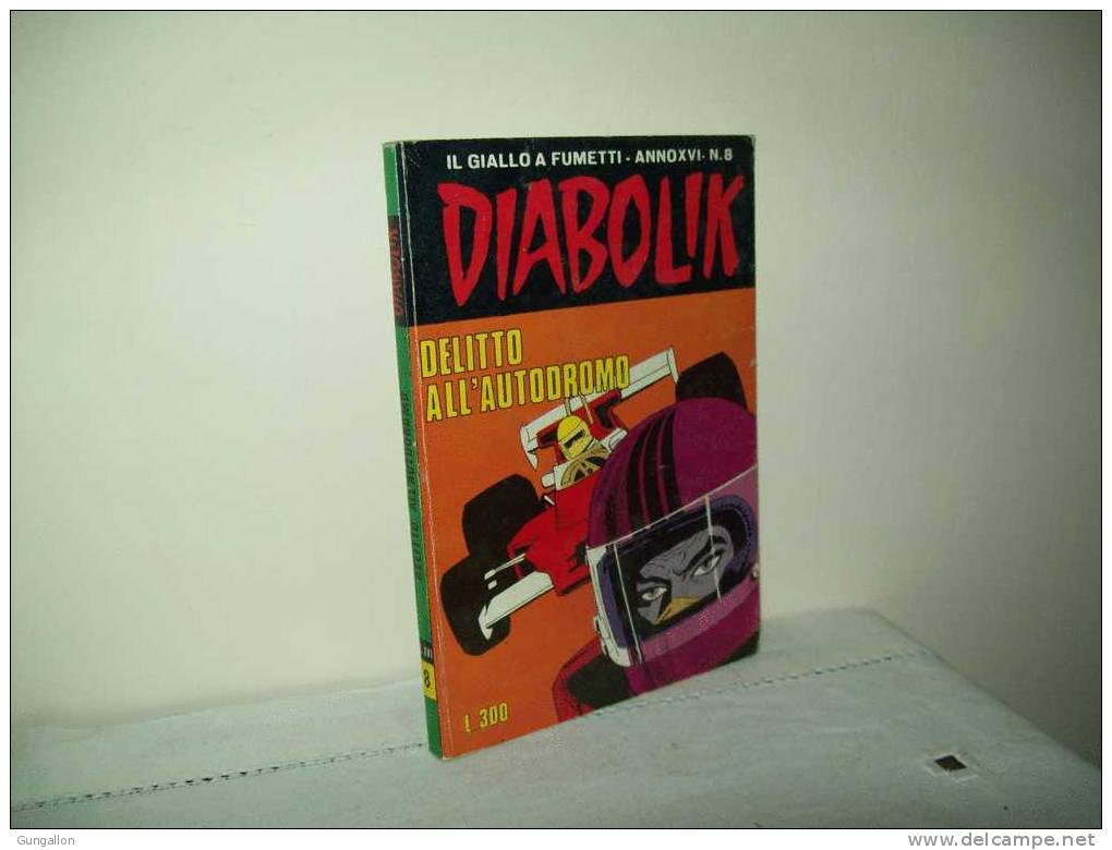 Diabolik (Astorina 1977) Anno XVI° N. 8 - Diabolik