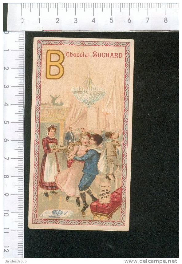 Suchard Chromo Alphabet Lettre B Bal Enfant - Suchard