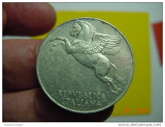 1926 ITALIA  ITALY 10 LIRE PEGASUS   YEAR  1948 BB++     OTHERS IN MY STORE - 10 Lire