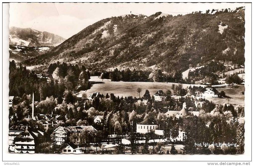 BAD TÖLZ   -   ° MIT BLOMBERG °   -   Verlag : R. ZERLE Aus München 9   N° 19431 - Bad Toelz